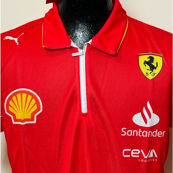 Formula 1 Jersey Ferrari Pirelli , Unisex - Picture 6 of 14